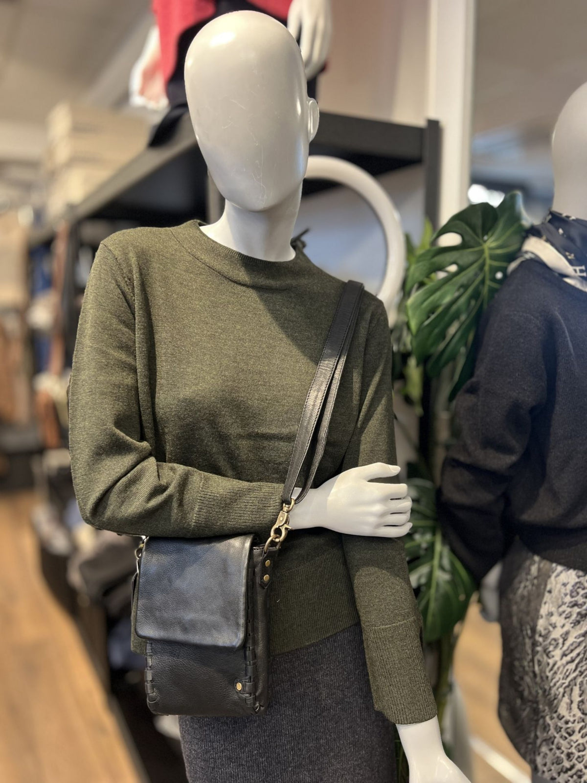 CIA MERINO PULLOVER GENSER – Grønn