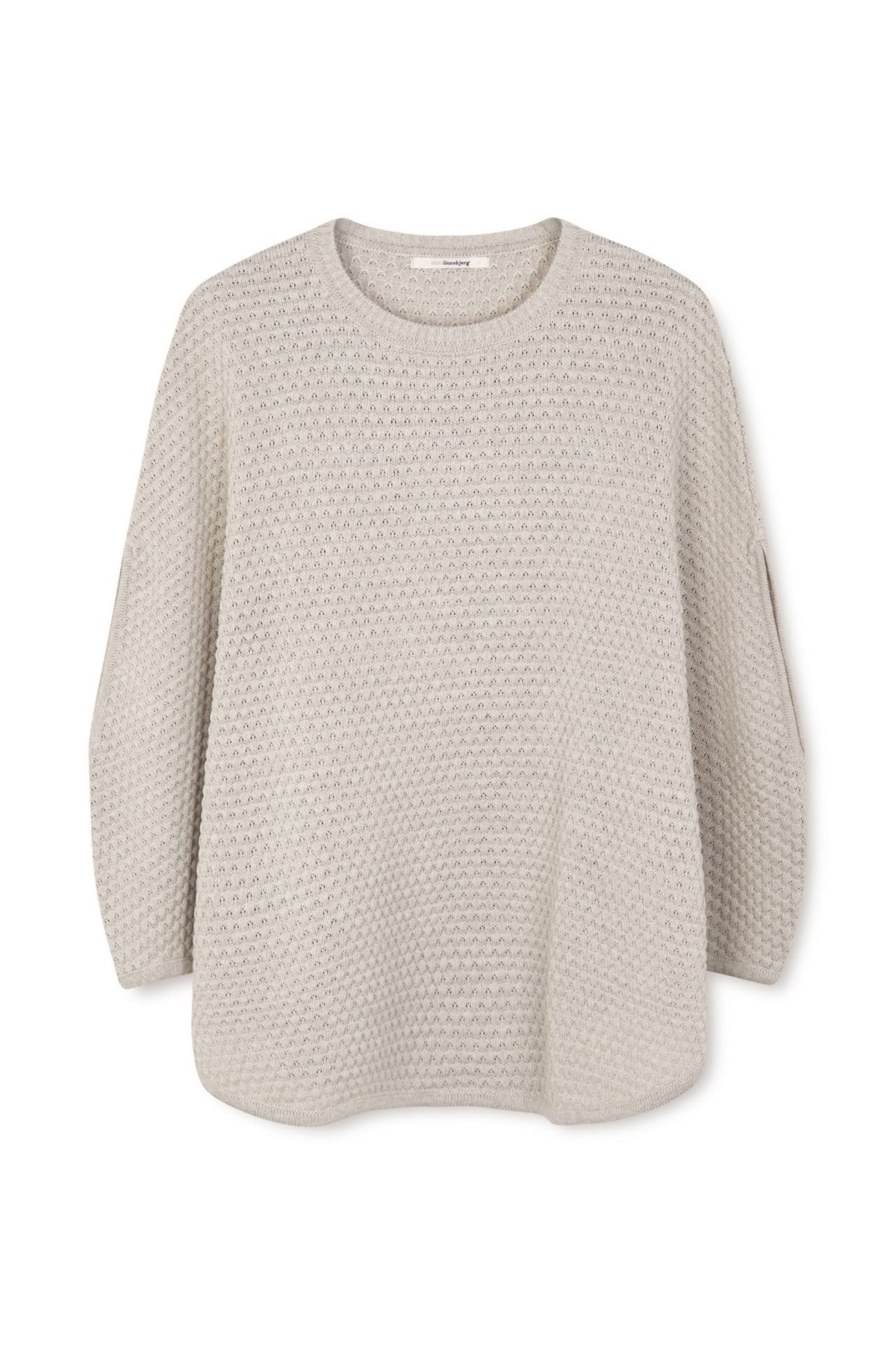 ADI PONCHOGENSER I BOBLESTRIKK – Beige