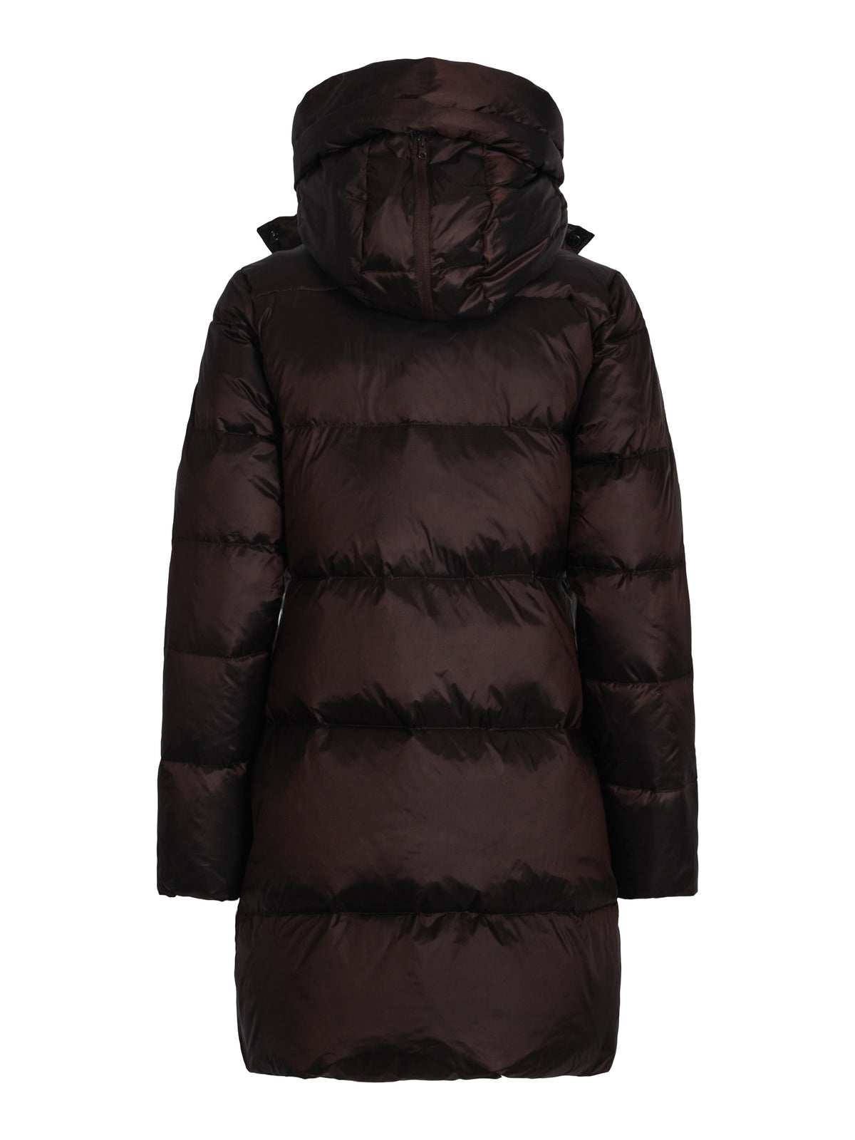 Long Hooded down Jacket Dunjakke