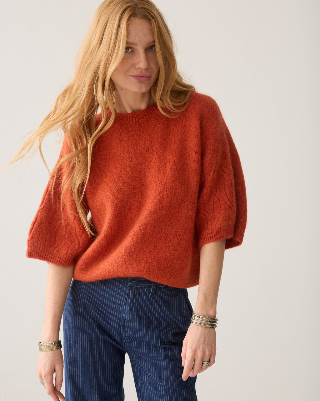 Boxy Sweater Mohair