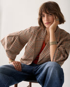 Blazer check short