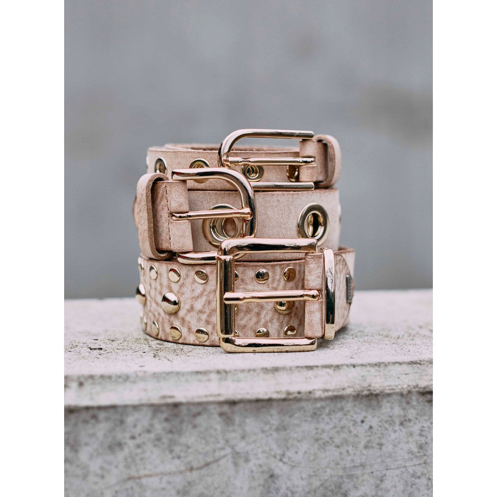 Depeche Jeans belt Belte – Cool_jeans_leather_belt_decorated_with_large_eyelets-Belts-13702-011_Sand-5.jpg