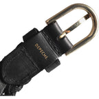 Skinbelte flettet smalt skinn – Braided_belt-Belts-16350-099_Black_Nero_-2.jpg