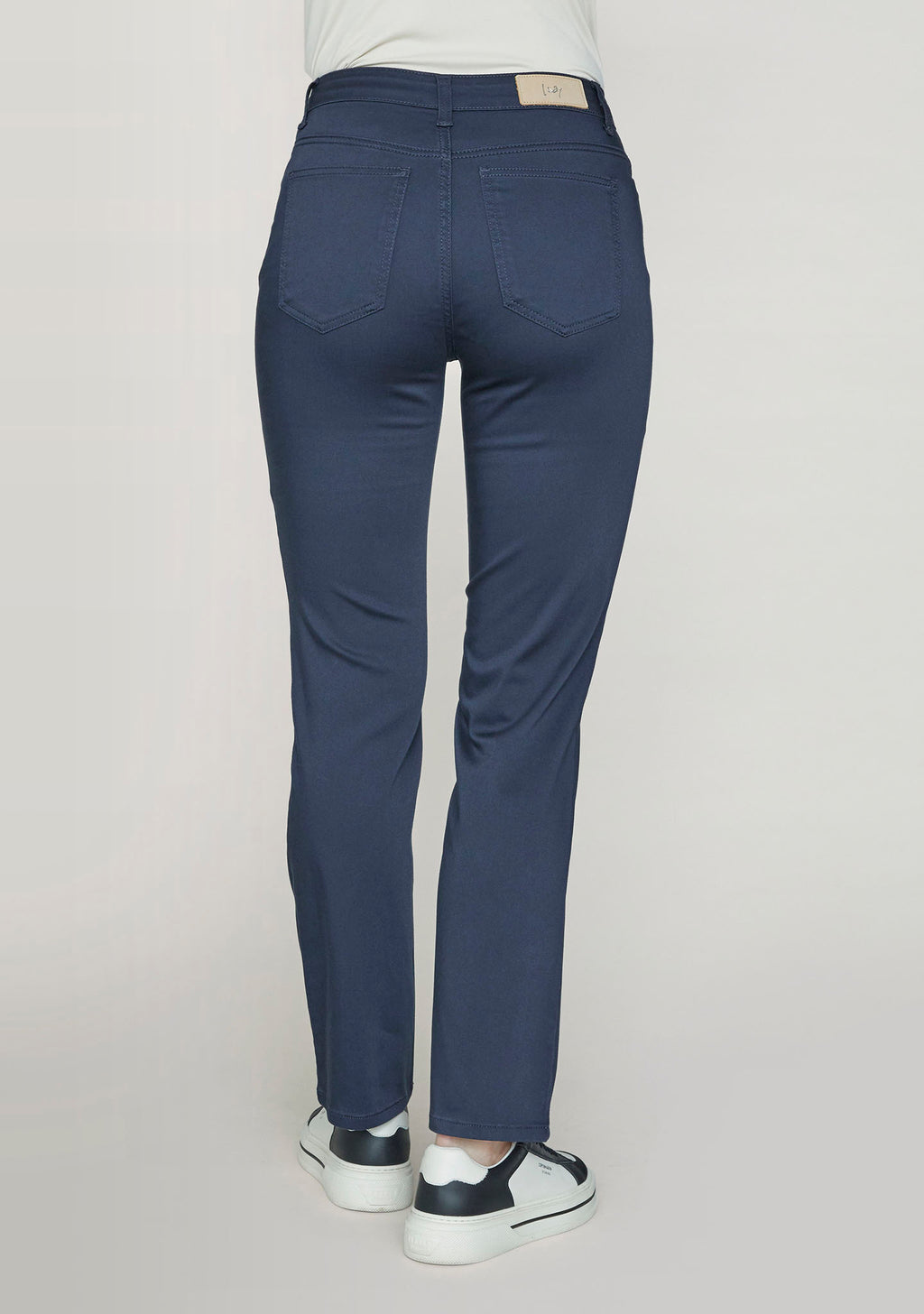 Isay Long Straight pant Bukse – Isay_Long_Straight_Pant-Pants-57094-640_Navy-2.jpg