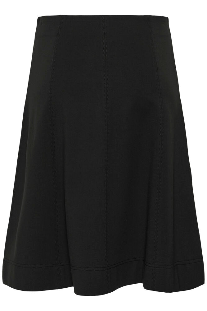 Part Two Violy Skirt – sort skjørt, sett bakfra
