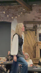 Premiere Peplum Belt Vest