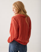 Top V-neck blouse